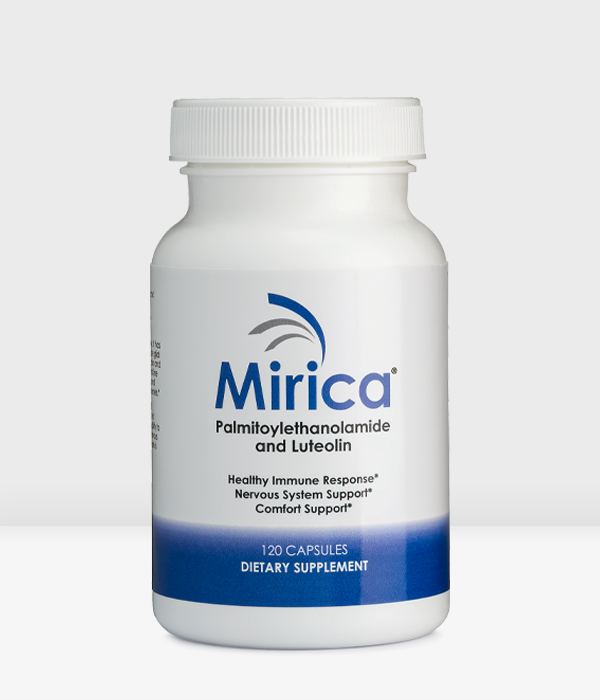 Mirica® 120 Capsules - Palmitoylethanolamide (PEA) and Luteolin