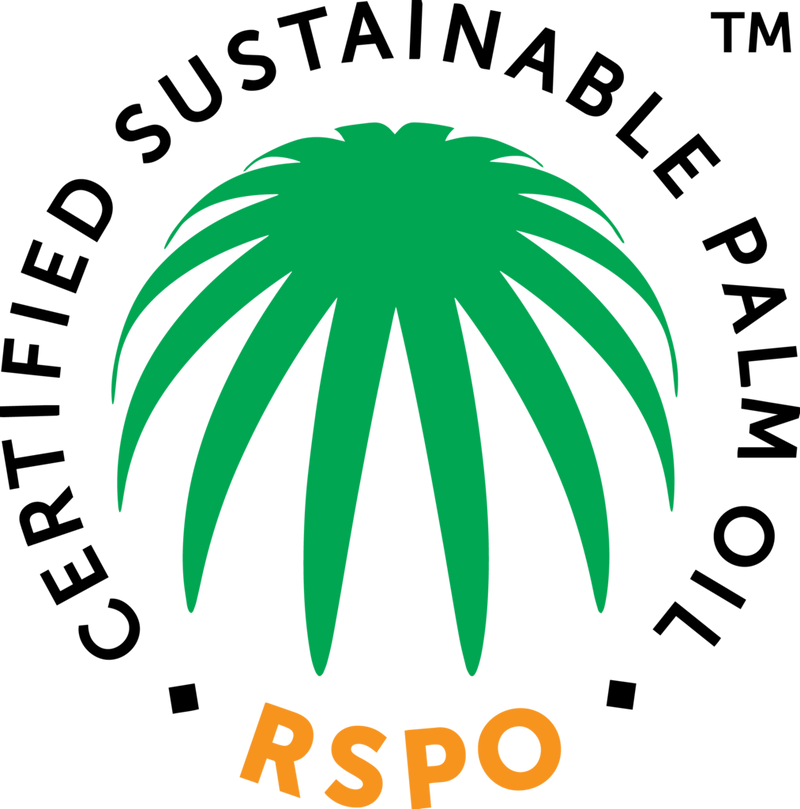 Certified Sustainable Palm Oil RSPO Badge Logo
