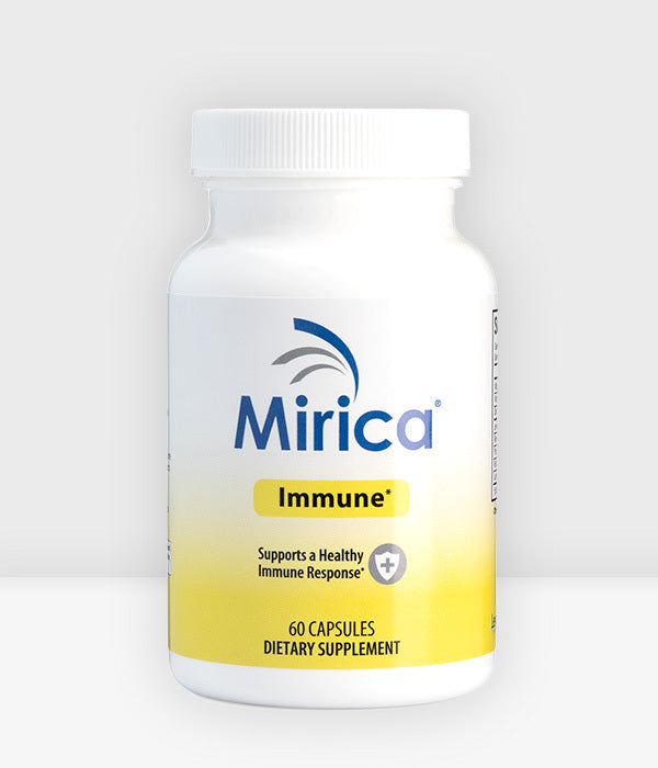 Mirica Immune Bottle Front Label - Includes Palmitoylethanolamide, Resveratrol, Polydatin and Vitamin D